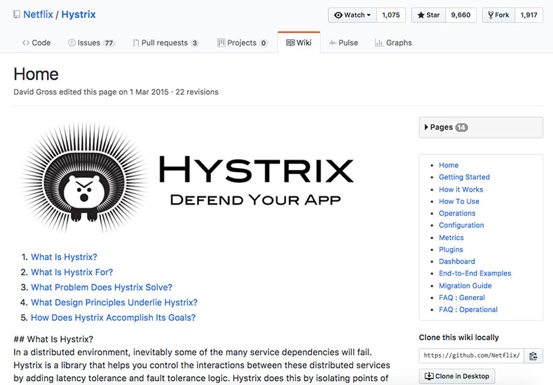 Github wiki
