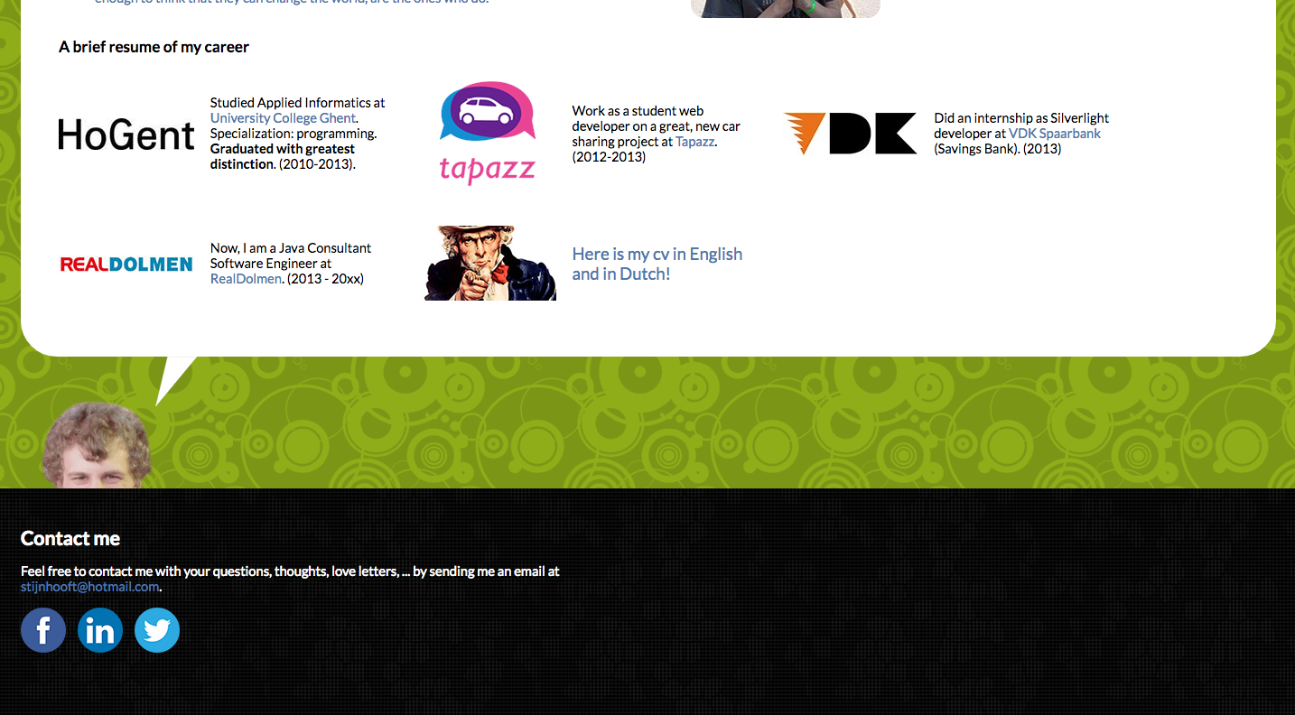 A single-page design, 2013