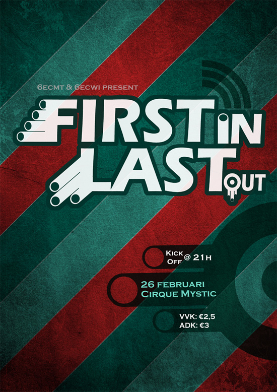 First in, Last Out, poster 1