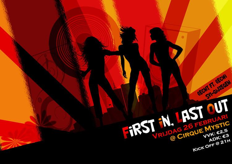 First in, Last Out, poster 2